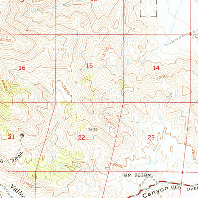 United States Geological Survey Borrego, CA (1959, 62500-Scale) digital map