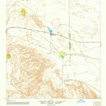 United States Geological Survey Borrego Mountain, CA (1942, 62500-Scale) digital map