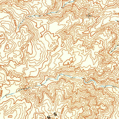 United States Geological Survey Borrego Mountain, CA (1942, 62500-Scale) digital map