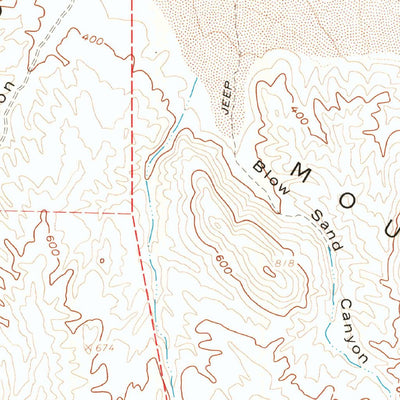 United States Geological Survey Borrego Mountain, CA (1960, 24000-Scale) digital map