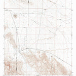 United States Geological Survey Borrego Mountain SE, CA (1958, 24000-Scale) digital map