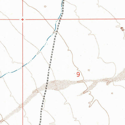 United States Geological Survey Borrego Mountain SE, CA (1958, 24000-Scale) digital map