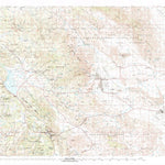 United States Geological Survey Borrego Valley, CA (1982, 100000-Scale) digital map