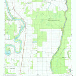 United States Geological Survey Bosco, LA (1982, 24000-Scale) digital map