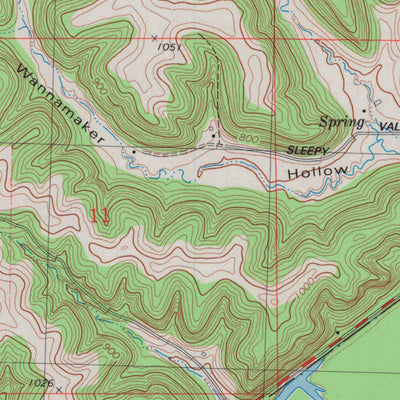 United States Geological Survey Boscobel, WI (1983, 24000-Scale) digital map