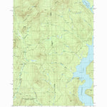 United States Geological Survey Bosebuck Mountain, ME-NH (1989, 24000-Scale) digital map
