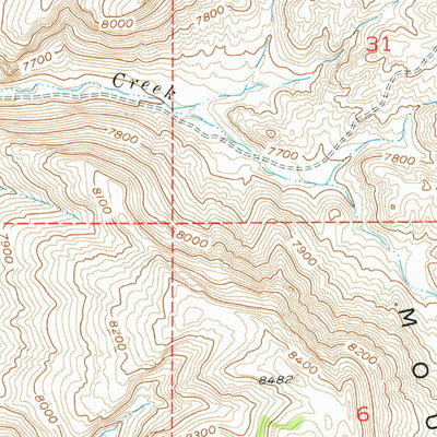 United States Geological Survey Bosler SE, WY (1955, 24000-Scale) digital map