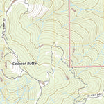 United States Geological Survey Bosley Butte, OR (2020, 24000-Scale) digital map
