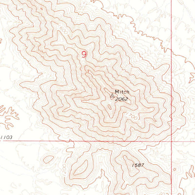 United States Geological Survey Bosque, AZ (1973, 24000-Scale) digital map
