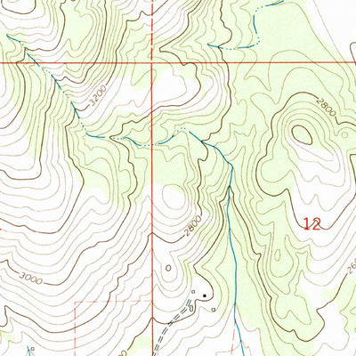United States Geological Survey Bossburg, WA (1969, 24000-Scale) digital map