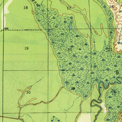 United States Geological Survey Bossier City, LA (1948, 62500-Scale) digital map