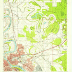 United States Geological Survey Bossier City, LA (1955, 24000-Scale) digital map
