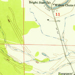 United States Geological Survey Bossier City, LA (1955, 24000-Scale) digital map