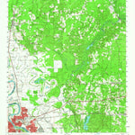 United States Geological Survey Bossier City, LA (1955, 62500-Scale) digital map
