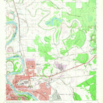 United States Geological Survey Bossier City, LA (1960, 24000-Scale) digital map