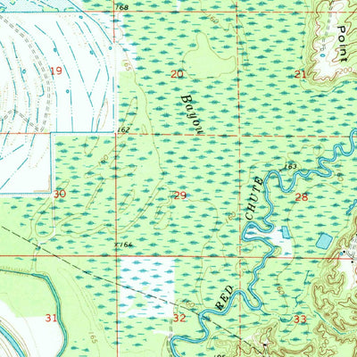 United States Geological Survey Bossier City, LA (1978, 62500-Scale) digital map