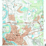 United States Geological Survey Bossier City, LA (1998, 24000-Scale) digital map