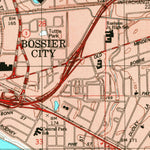 United States Geological Survey Bossier City, LA (1998, 24000-Scale) digital map