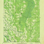 United States Geological Survey Bossier Point, LA (1941, 31680-Scale) digital map