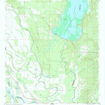 United States Geological Survey Bossier Point, LA (1972, 24000-Scale) digital map