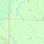 United States Geological Survey Bossier Point, LA (1972, 24000-Scale) digital map