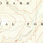 United States Geological Survey Boston, AR (1973, 24000-Scale) digital map