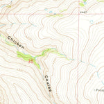 United States Geological Survey Boston Coulee School, MT (1971, 24000-Scale) digital map