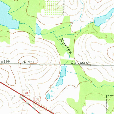 United States Geological Survey Boston, GA (1977, 24000-Scale) digital map