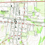 United States Geological Survey Boston, GA (1977, 24000-Scale) digital map