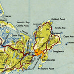 United States Geological Survey Boston, MA-NH-RI-CT-ME (1948, 250000-Scale) digital map