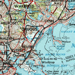 United States Geological Survey Boston, MA-NH-RI-CT-ME (1956, 250000-Scale) digital map