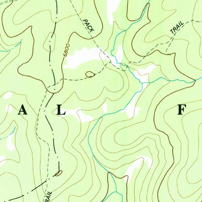 United States Geological Survey Boston Mountain, ID (1977, 24000-Scale) digital map