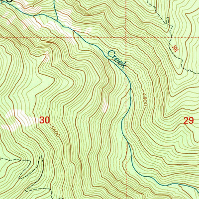 United States Geological Survey Boston Mountain, ID (1995, 24000-Scale) digital map