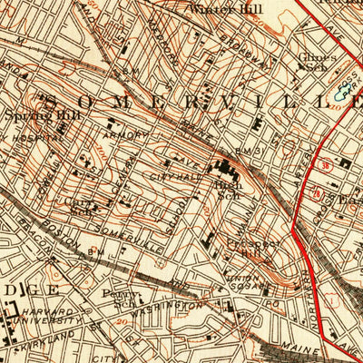 United States Geological Survey Boston North, MA (1949, 31680-Scale) digital map