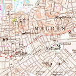 United States Geological Survey Boston North, MA (1971, 25000-Scale) digital map