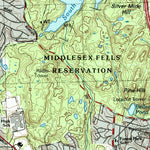 United States Geological Survey Boston North, MA (1985, 25000-Scale) digital map