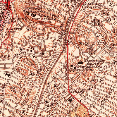 United States Geological Survey Boston South, MA (1946, 31680-Scale) digital map