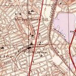 United States Geological Survey Boston South, MA (1954, 25000-Scale) digital map