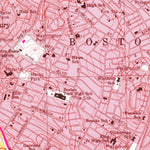 United States Geological Survey Boston South, MA (1970, 25000-Scale) digital map