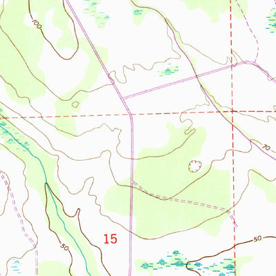 United States Geological Survey Bostwick, FL (1949, 24000-Scale) digital map