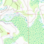 United States Geological Survey Bostwick, FL (1949, 24000-Scale) digital map