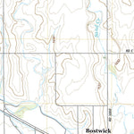 United States Geological Survey Bostwick, NE (2021, 24000-Scale) digital map