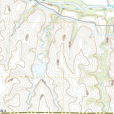 United States Geological Survey Bostwick, NE (2021, 24000-Scale) digital map