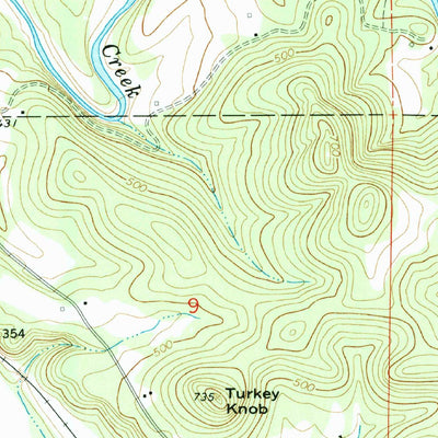 United States Geological Survey Boswell, AR (1964, 24000-Scale) digital map