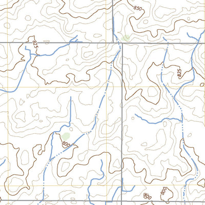 United States Geological Survey Boswell, IN (2022, 24000-Scale) digital map