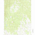 United States Geological Survey Boswell Mountain, OR (1983, 24000-Scale) digital map
