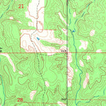 United States Geological Survey Boswell NW, OK (1969, 24000-Scale) digital map