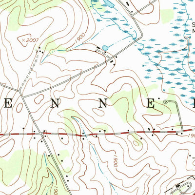 United States Geological Survey Boswell, PA (1967, 24000-Scale) digital map