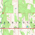 United States Geological Survey Boswell SW, OK (1969, 24000-Scale) digital map