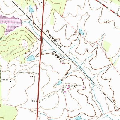 United States Geological Survey Boswells Tavern, VA (1970, 24000-Scale) digital map